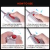 Megainvo Butane Lighter Torch Long Lighter Gas Refillable Fireplace Lighter