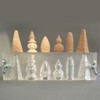 Awesomeonei Acrylic Incense Cones Tower Shape with 6 Holes Pagoda