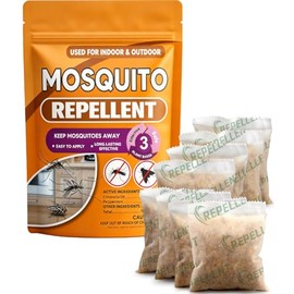Mosquito Repellent Outdoor Patio, Mosquitoes Repellent Indoor, Keep Mosquito Away, Covers 120 sq ft of Space,Safe for People and Pets, Perfect for Patio,Bedroom,Garden,Camping-6P