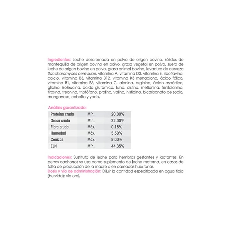 Naturance Sustituto de Leche para Perro Cachorro con Cuchara Medidora