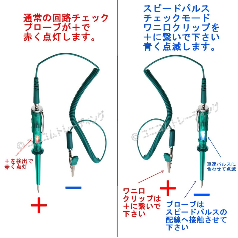 Meca.jp LED Car Speed Pulse Checker Power Tester DC 5V
