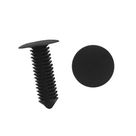 VekAuto 100Pcs 9mm Hole Car Fastener Rivet Retainers Push Pin Clip Auto Accessories