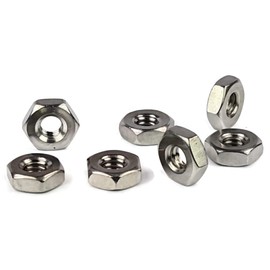 Machine Screw Hex Nuts 304 Stainless Steel #4-48 QTY 100