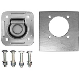 Brophy D-Ring Recessed Tie-Down Plate Kit