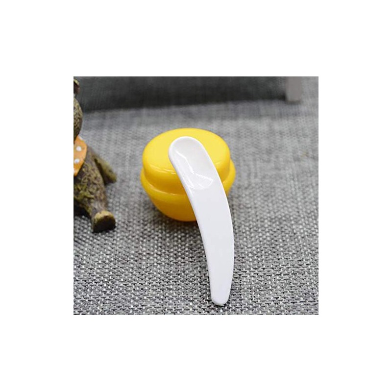 100 x Small Disposable Plastic Spatulas for Mixing and Sample