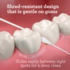 GuruNanda Expandable Waxed Dental Floss for Gentle, Deep Cleaning Wide
