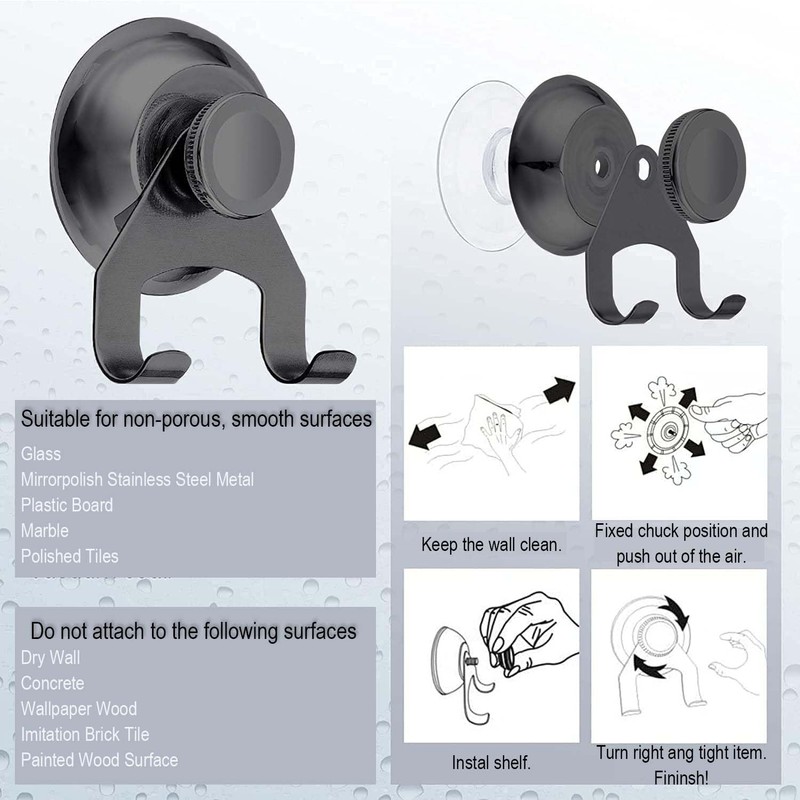 Qiliwiki Shower Squeegee - Window Squeegee Efficient Cleaning Tool, Easy