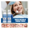 Anebake Kit 2pzs Perlas Reparadoras Blanqueadoras Para Dientes Postizos 30ml