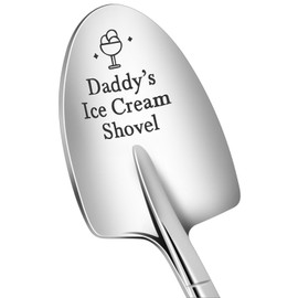 Dad Gifts for Christmas, Dad Christmas Gifts, Funny Stocking Stuffers for Dad, Dads Ice Cream Shovel, Birthday Gifts for Dad, Unique Gifts for Grandfather Husband Brother Uncle, From Daughter Son