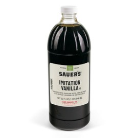 Sauer's Imitation Vanilla Extract, 1 Quart (Pack of 1)