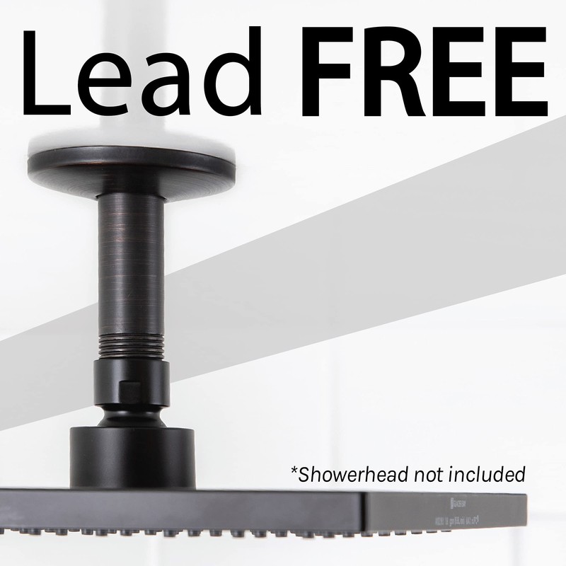 JS Jackson Supplies 3 in. Oil-rubbed Bronze Shower Arm for