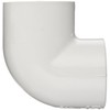 Spears 407 Series PVC Pipe Fitting, 90 Degree Elbow, Schedule