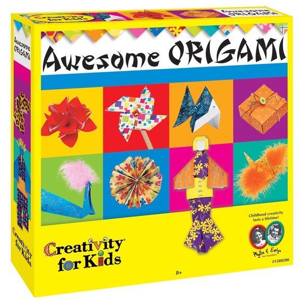 Creativity For Kids F901580 West Design Junior Selection Awesome Origami Large Kit, Multi-Color