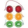 Beavorty 3pcs Ice Bags Lemon Gel Cold Eye Compress Reusable