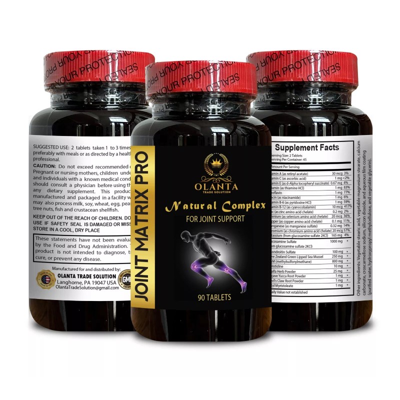 Matrix JOINT MATRIX PRO COMPLEX flexibility supplements, Glucosamine Chondroitin pills