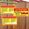 You Parked Like an Idiot Business Cards 3.5"x2" Writable Bad