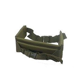 A.L.I.C.E Kidney Belt and Alice Kidney pad with Strap and attaching Belt LC-2 Kidney pad/A.L.I.C.E Kidney pad/A.LI.C.E Pack/Tactical Belt(Olive Green), SMALL - xlarge