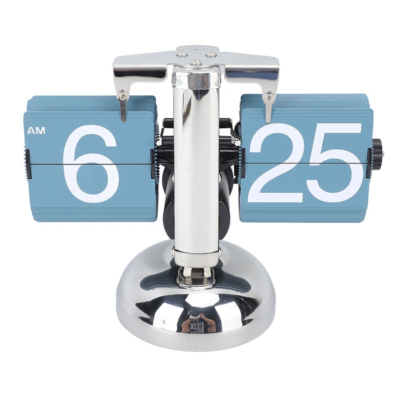 European Style Retro Digital Flip Down Clock 304 Stainless Steel