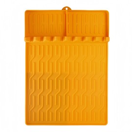 Geban 16x12" Silicone Griddle Mat for Blackstone Grill, Heat Resistant BBQ Tool Mat for Outdoor Grilling, Camping Cooking, Griddle & Grill Accessories