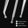 JJUNW 3 Pcs Piercing Ball Grabber Tool Set, Precision Gem
