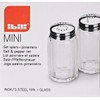 IBILI 768715 Salt & Pepper Shaker Set Small, Stainless Steel,