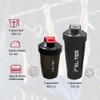Shaker Mezcladora con Batidora de Acero Inoxidable Felter Fitness de