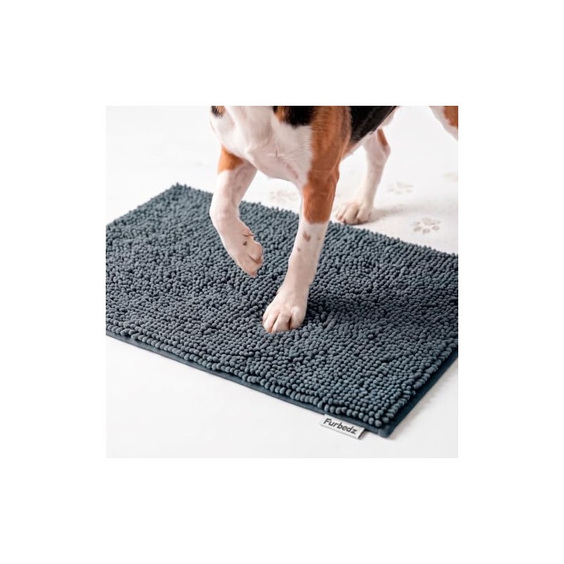 Furbedz Tapete para Perro, Absorbente, Atrapa Agua, Tierra y Suciedad