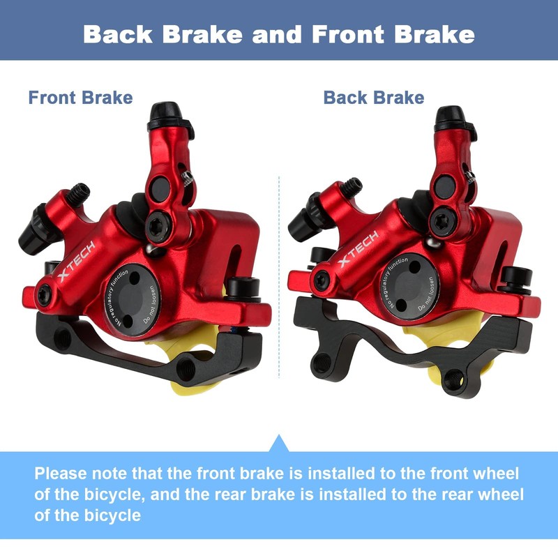 Mgoodoo MTB Hydraulic Disc Brake Set, Bicycle Disc Brake Sets