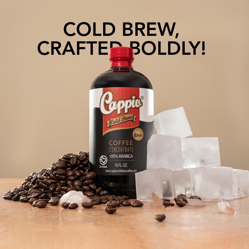 Cappio Cold Brew Concentrate - 1 Pack | Smooth &