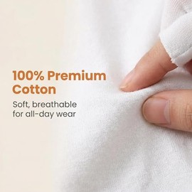 12 pares de guantes sin dedos para manos secas, guantes de algodón blanco para mujeres y hombres, guantes hidratantes, lo mejor para hidratar durante 
