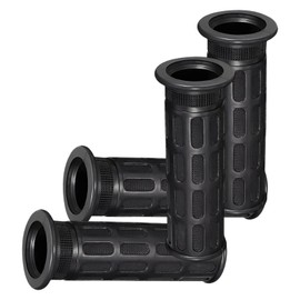 Wheelbarrow Handles, Set of 4 Handles for Wheelbarrow, 25 mm Rubber Cart Handle, Non-Slip Wheelbarrow Handles, for Bicycle, Wheelchair, Motorcycle