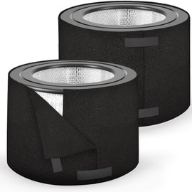 ID Air Systems Replacement Pre-Filter for Honeywell 50250 Air Purifier - Carbon Pre Filter for Odor Control - Air Purifier Filter Compatible with True HEPA Air Filters - 2 Pack