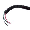 Gardner Bender XTM-450, inch. x 10 ft, Black Split Loom