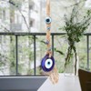 Turkish Glass Amulet Classic Blue Evil Eye Blessing Charm Wall