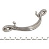 Silverline 10 Pack Cabinet Curved Arch Handle - Satin Nickel,