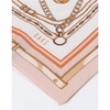 Daks (신세계강남점)DCSC3E702 DAKS GIFTSILK100%핑크 DD체인 스카프링 세트 (Daejeon Shinsegae) DCSC3E702