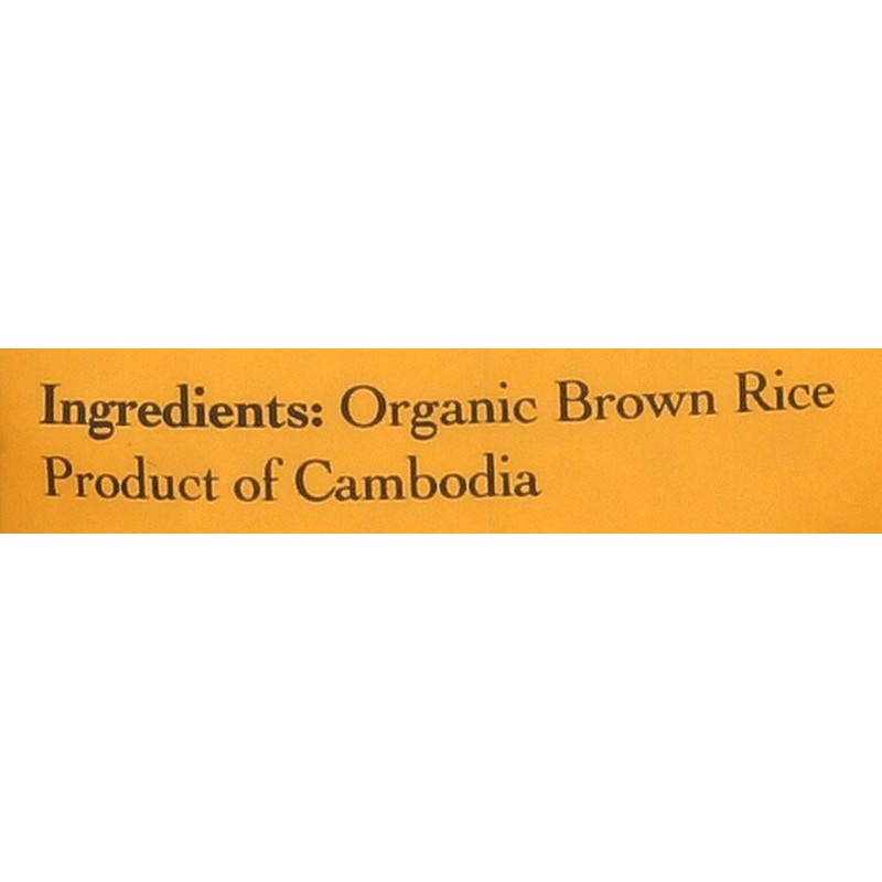 LOTUS FOODS Organic Brown Jasmine Rice, 30 OZ