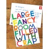 Funny Humorous 'David Shrigley Large Fancy Room' Novelty Postcard