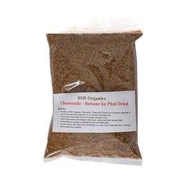 BSD Organics Chamomile/Babune ka Phal Dried for Tea, drinks, Hair care, Skin care - 200 grams
