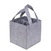 MIJOMA Felt Bottle Bag, Felt Bag for Bottlebag, Shopping Bag,