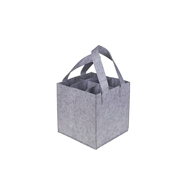 MIJOMA Felt Bottle Bag, Felt Bag for Bottlebag, Shopping Bag,