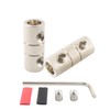6 Gauge Butt Splice Connector 6AWG Wire Butt Splices 2PCS