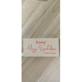 evpct 6 Color Mini Eyeshadow Palette Makeup for Natural Nude Smoky Matte Looks, White Grey Silver Black Glitter Shade Eye shadow palette Built in Mirror Highly Pigmented Waterproof Travel Size