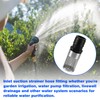 GYQ Garden Hose Filter Adapter 25MM Inlet Suction Strainer Mesh