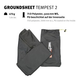 Wechsel Groundsheet For Tempest 2 Additional Tent Ground Camping Tarpaulin Perfect Fit