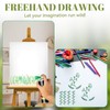 Leaf Stencils for Painting on Wood – 35PCS Reusable Vine