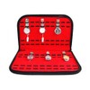 20 Slot PU Lint Watch Storage Box Organizer Zipper Collection