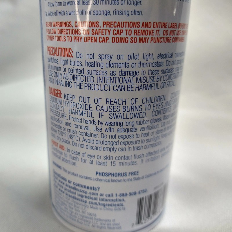 Kingsford Heavy Duty Spray-On Grill Cleaner Aerosol Cuts Through Grease