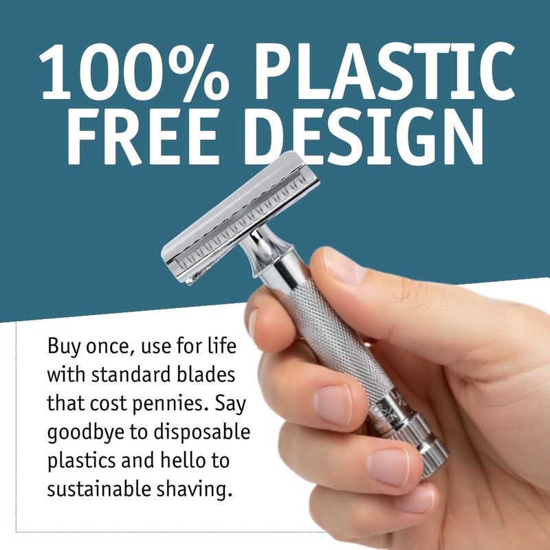 MERKUR 37C Double Edge Safety Razor | Slant Bar Design