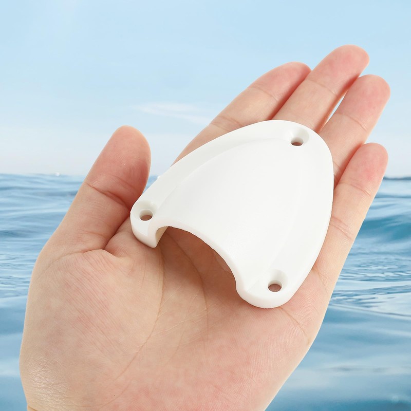 PATIKIL 2-1/2" Nylon Marine Wire Cable Vent Cover, 2 Pcs